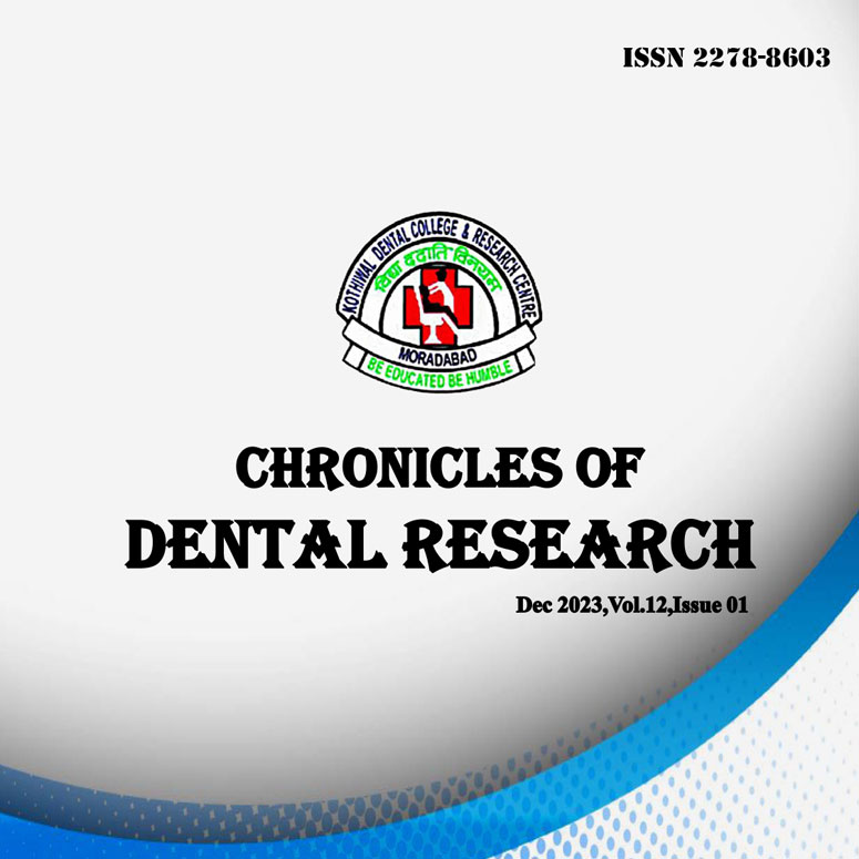 Chronicles of Dental Research cdronline.org